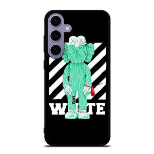 KAWS ICON OFF WHITE LOGO Samsung Galaxy S24 Plus Case Cover