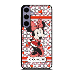 MINNIE MOUSE DISNEY COACH NEW YORK LOGO Samsung Galaxy S24 Plus Case Cover MINNIE MOUSE DISNEY COACH NEW YORK LOGO Samsung Galaxy S24 Plus Case Cover