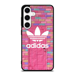 ADIDAS LOGO PINK WALL Samsung Galaxy S24 Case Cover