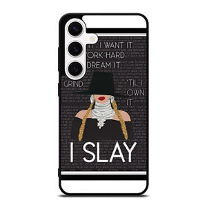 BEYONCE I SLAY QUOTE Samsung Galaxy S24 Case Cover BEYONCE I SLAY QUOTE Samsung Galaxy S24 Case Cover