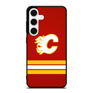 CALGARY FLAMES LOGO NHL HOCKEY TEAM ICON Samsung Galaxy S24 Case Cover
