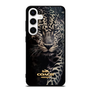 COACH NEW YORK LOGO LEOPARD Samsung Galaxy S24 Case Cover COACH NEW YORK LOGO LEOPARD Samsung Galaxy S24 Case Cover