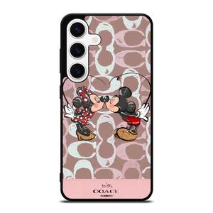 COACH NEW YORK LOGO MICKEY MINNIE MOUSE DISNEY KISS Samsung Galaxy S24 Case Cover COACH NEW YORK LOGO MICKEY MINNIE MOUSE DISNEY KISS Samsung Galaxy S24 Case Cover