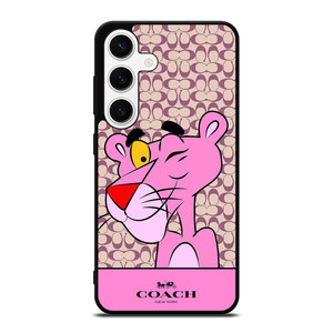COACH NEW YORK LOGO X PINK PANTHER Samsung Galaxy S24 Case Cover
