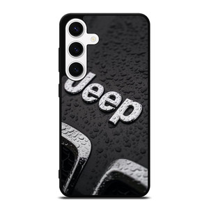JEEP CAR LOGO UNDER RAIN Samsung Galaxy S24 Case Cover