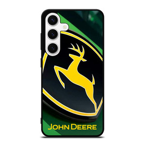 JOHN DEERE TRACTOR EMBLEM LOGO Samsung Galaxy S24 Case Cover JOHN DEERE TRACTOR EMBLEM LOGO Samsung Galaxy S24 Case Cover