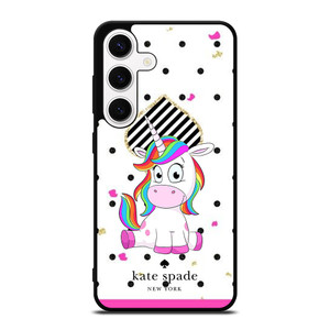KATE SPADE NEW YORK LOGO CUTE UNICORN Samsung Galaxy S24 Case Cover KATE SPADE NEW YORK LOGO CUTE UNICORN Samsung Galaxy S24 Case Cover