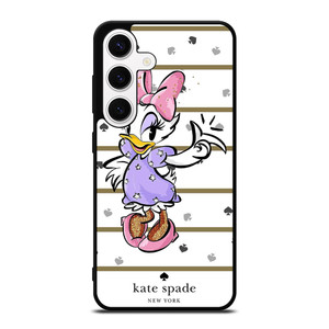 KATE SPADE NEW YORK LOGO DAISY DUCK DISNEY Samsung Galaxy S24 Case Cover