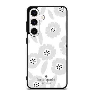 KATE SPADE NEW YORK LOGO WHITE FLOWER Samsung Galaxy S24 Case Cover