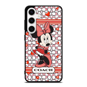 MINNIE MOUSE DISNEY COACH NEW YORK LOGO Samsung Galaxy S24 Case Cover MINNIE MOUSE DISNEY COACH NEW YORK LOGO Samsung Galaxy S24 Case Cover