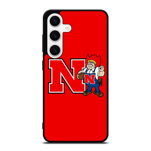 NEBRASKA HUSKERS ICON UNIVERSITY FOOTBALL LOGO Samsung Galaxy S24 Case Cover