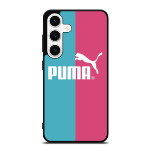 PUMA LOGO BLUE PINK ICON Samsung Galaxy S24 Case Cover