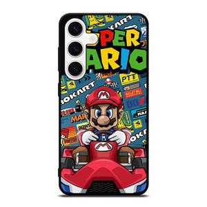 SUPER MARIO BROSS NINTENDO GAME MARIO CART Samsung Galaxy S24 Case Cover