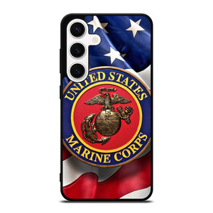 UNITED STATES US MARINE CORPS LOGO FLAG Samsung Galaxy S24 Case Cover UNITED STATES US MARINE CORPS LOGO FLAG Samsung Galaxy S24 Case Cover