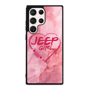 JEEP GIRL LOGO LOVE MARBLE Samsung Galaxy S23 Ultra Case Cover
