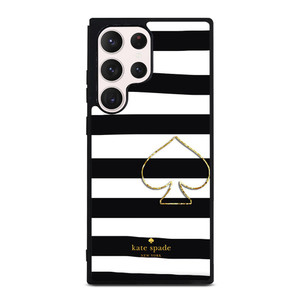 KATE SPADE NEW YORK BLACK STRIPES Samsung Galaxy S23 Ultra Case Cover KATE SPADE NEW YORK BLACK STRIPES Samsung Galaxy S23 Ultra Case Cover