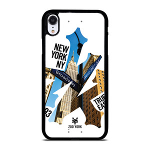 ZOO YORK NEW YORK CITY NYC SKATEBOARD iPhone XR Case Cover ZOO YORK NEW YORK CITY NYC SKATEBOARD iPhone XR Case Cover