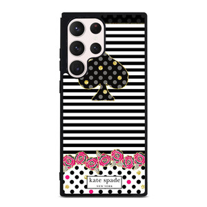 KATE SPADE NEW YORK LOGO STRIPES POLKADOTS Samsung Galaxy S23 Ultra Case Cover KATE SPADE NEW YORK LOGO STRIPES POLKADOTS Samsung Galaxy S23 Ultra Case Cover
