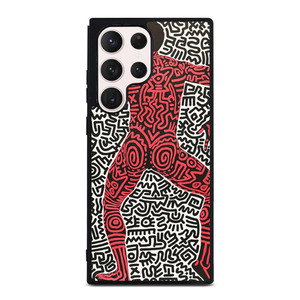 KEITH HARING ART INTO 84 Samsung Galaxy S23 Ultra Case Cover