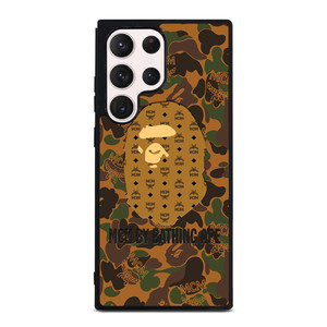 MCM MICHAEL CROMER MUNICH BATHING APE CAMO Samsung Galaxy S23 Ultra Case Cover