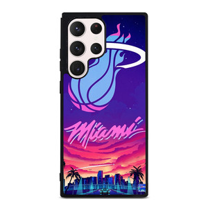 MIAMI HEAT BASKETBALL TEAM LOGO Samsung Galaxy S23 Ultra Case Cover