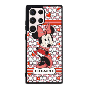 MINNIE MOUSE DISNEY COACH NEW YORK LOGO Samsung Galaxy S23 Ultra Case Cover MINNIE MOUSE DISNEY COACH NEW YORK LOGO Samsung Galaxy S23 Ultra Case Cover