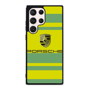 PORSCHE CAR LOGO YELLOW GREEN ICON Samsung Galaxy S23 Ultra Case Cover PORSCHE CAR LOGO YELLOW GREEN ICON Samsung Galaxy S23 Ultra Case Cover
