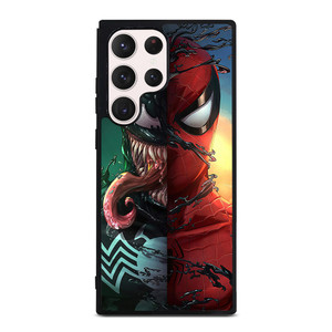 VENOM V SPIDERMAN FACE SUPERHERO MARVEL COMICS Samsung Galaxy S23 Ultra Case Cover VENOM V SPIDERMAN FACE SUPERHERO MARVEL COMICS Samsung Galaxy S23 Ultra Case Cover