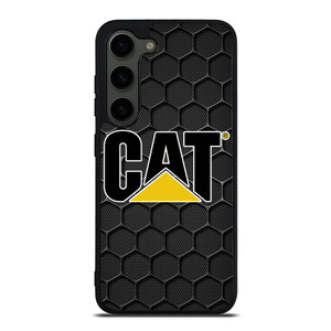 CATERPILLAR CAT TRACTOR LOGO HEXA METAL Samsung Galaxy S23 Plus Case Cover CATERPILLAR CAT TRACTOR LOGO HEXA METAL Samsung Galaxy S23 Plus Case Cover