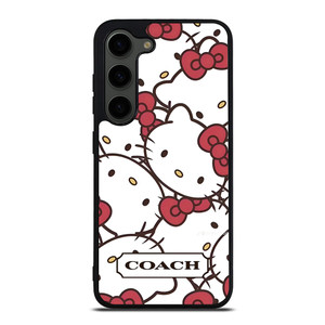 COACH NEW YORK HELLO KITTY FACE COLLAGE Samsung Galaxy S23 Plus Case Cover