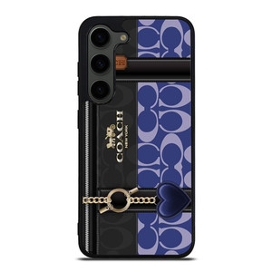 COACH NEW YORK LOGO BLUE BAG Samsung Galaxy S23 Plus Case Cover