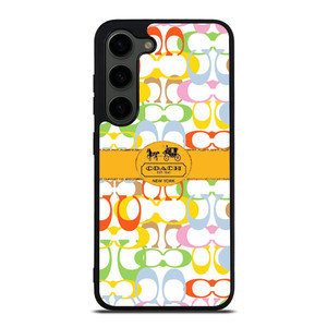 COACH NEW YORK LOGO LUXURY FASHION Samsung Galaxy S23 Plus Case Cover
