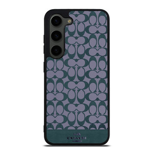 COACH NEW YORK LOGO PATTERN GREEN EMBLEM Samsung Galaxy S23 Plus Case Cover COACH NEW YORK LOGO PATTERN GREEN EMBLEM Samsung Galaxy S23 Plus Case Cover