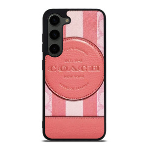 COACH NEW YORK LOGO PINK WALLET Samsung Galaxy S23 Plus Case Cover