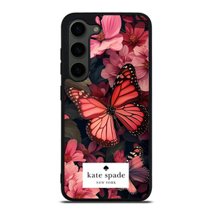 KATE SPADE NEW YORK FLOWER BUTTTERFLY Samsung Galaxy S23 Plus Case Cover