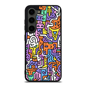 KEITH HARING ART COLORFUL STYLE Samsung Galaxy S23 Plus Case Cover