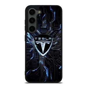 TESLA ELECTRIC CAR LOGO Samsung Galaxy S23 Plus Case Cover