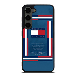 TOMMY HILFIGER LOGO QUOTE Samsung Galaxy S23 Plus Case Cover