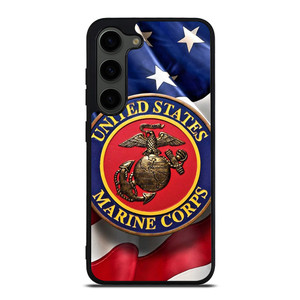 UNITED STATES US MARINE CORPS LOGO FLAG Samsung Galaxy S23 Plus Case Cover