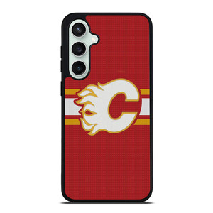 CALGARY FLAMES HOCKEY TEAM LOGO Samsung Galaxy S23 FE Case Cover