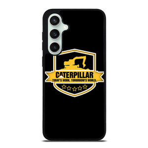 CATERPILLAR TRACTOR LOGO CAT ICON TODAY'S WORK Samsung Galaxy S23 FE Case Cover
