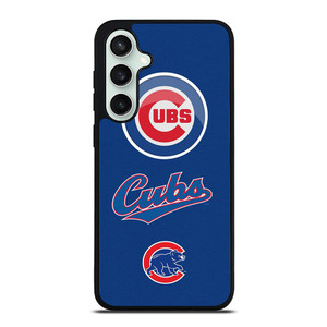 CHICAGO CUBS ICON BASEBALL TEAM LOGO Samsung Galaxy S23 FE Case Cover