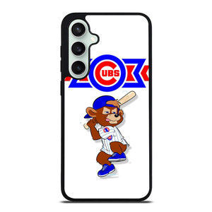 CHICAGO CUBS LOGO BASEBALL TEAM MASCOT Samsung Galaxy S23 FE Case Cover
