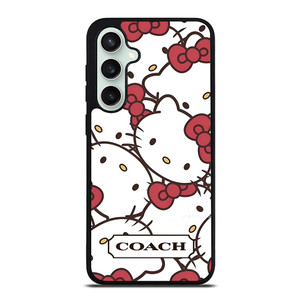 COACH NEW YORK HELLO KITTY FACE COLLAGE Samsung Galaxy S23 FE Case Cover