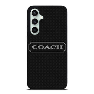 COACH NEW YORK LOGO BLACK Samsung Galaxy S23 FE Case Cover
