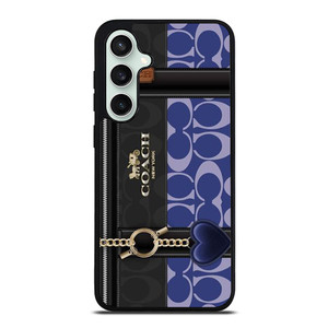 COACH NEW YORK LOGO BLUE BAG Samsung Galaxy S23 FE Case Cover