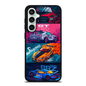 JAPAN RACING SPORTS CARS SUPRA GTR LANCER BRZ Samsung Galaxy S23 FE Case Cover