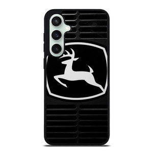 JOHN DEERE TRACTOR LOGO BLACK Samsung Galaxy S23 FE Case Cover
