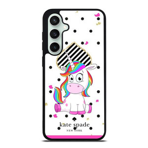 KATE SPADE NEW YORK LOGO CUTE UNICORN Samsung Galaxy S23 FE Case Cover