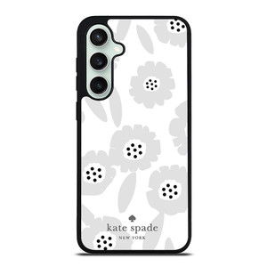 KATE SPADE NEW YORK LOGO WHITE FLOWER Samsung Galaxy S23 FE Case Cover